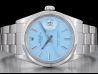 Rolex Date 34 Tiffany Turchese Oyster Blue Hawaiian Dial  Watch  1500